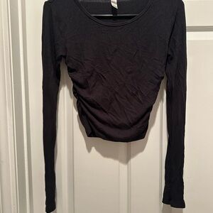 ALO Yoga Black Long Sleeve Top